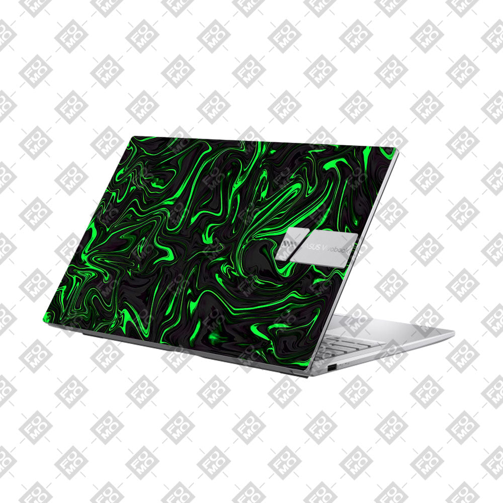 Neon Green Marble Asus Vivobook 15 X1504ZA Laptop Skin
