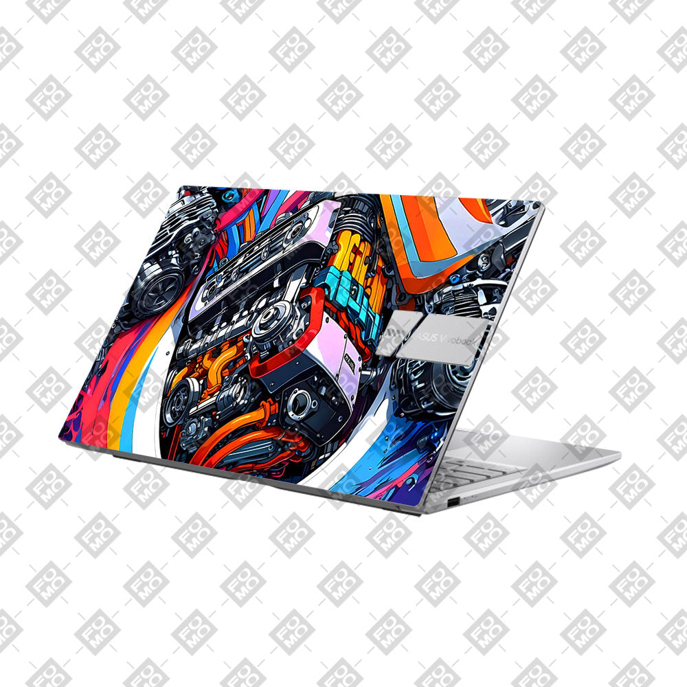 Power in Motion Asus Vivobook 15 X1504ZA Laptop Skin