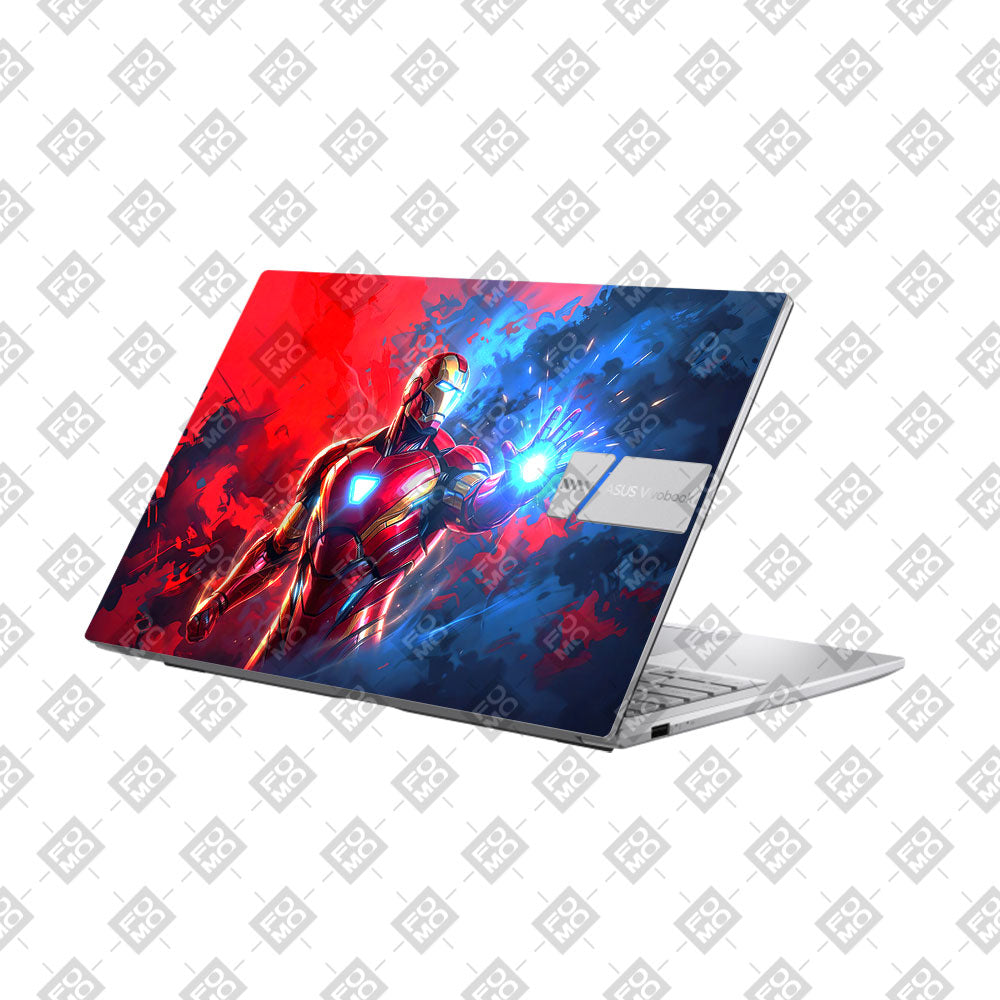 Iron Man Arc Reactor Power Asus Vivobook 15 X1504ZA Laptop Skin