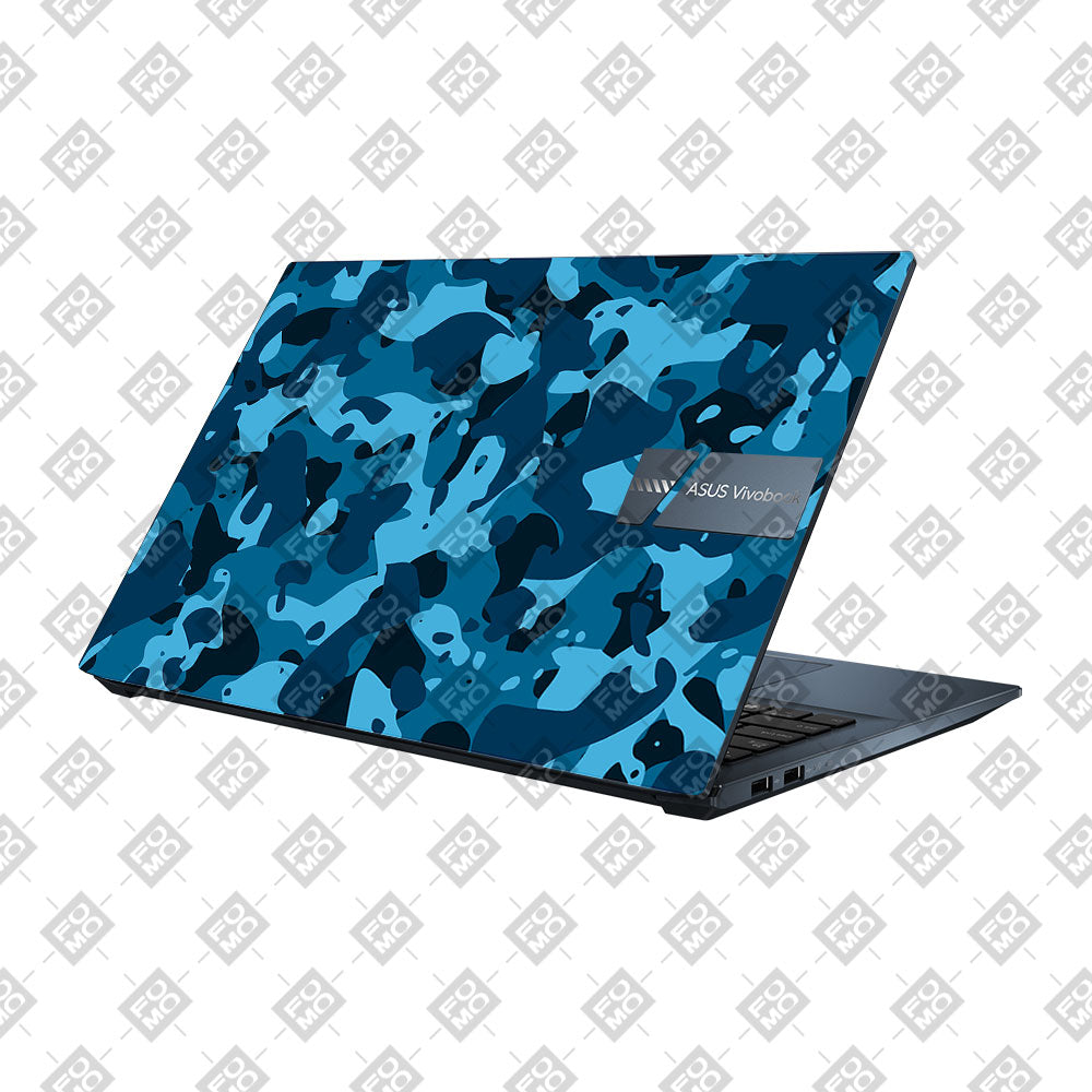 Deep Ocean Camo Asus Vivobook Pro 15 M6500QC & M6500QH Laptop Skin