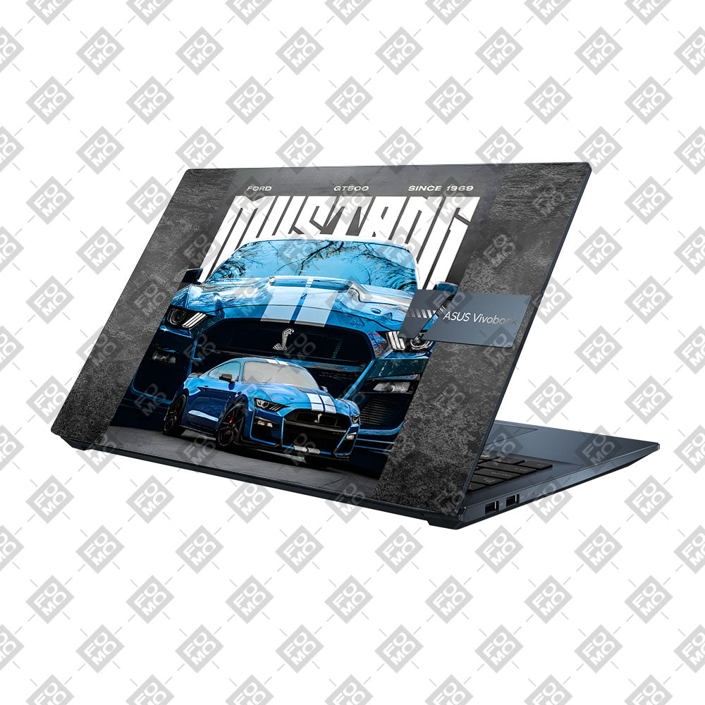 Racing Stripe Muscle Asus Vivobook Pro 15 M6500QC & M6500QH Laptop Skin