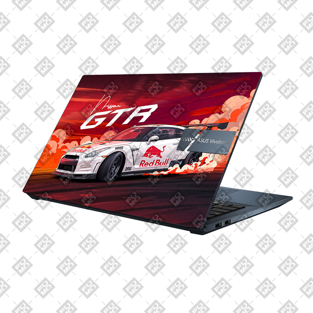 Nissan GTR Red Bull Drift Fury Asus Vivobook Pro 15 M6500QC & M6500QH Laptop Skin
