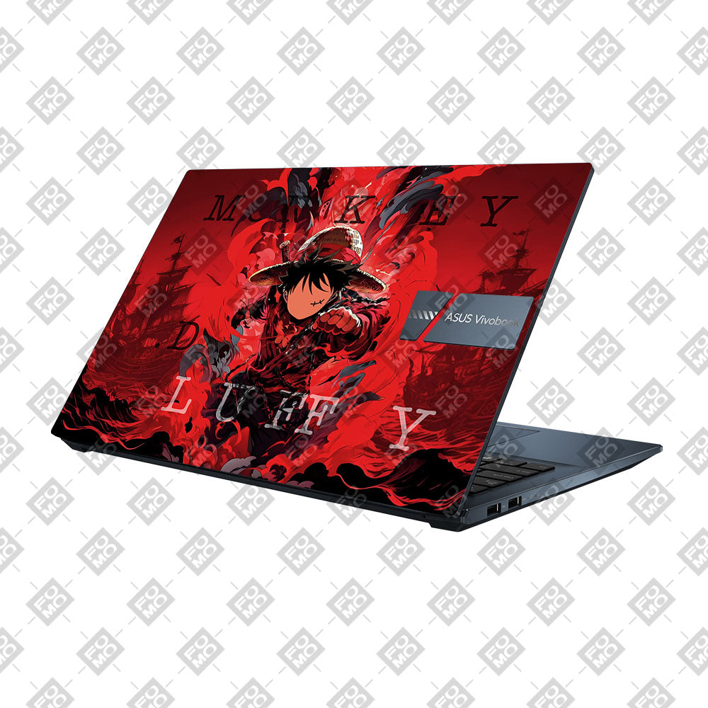 Red King Luffy Asus Vivobook Pro 15 M6500QC & M6500QH Laptop Skin