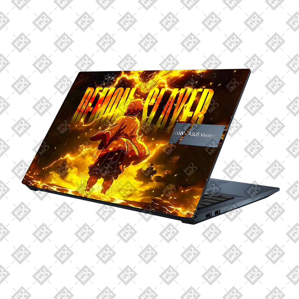 Zenitsu Lightning Strike Asus Vivobook Pro 15 M6500QC & M6500QH Laptop Skin