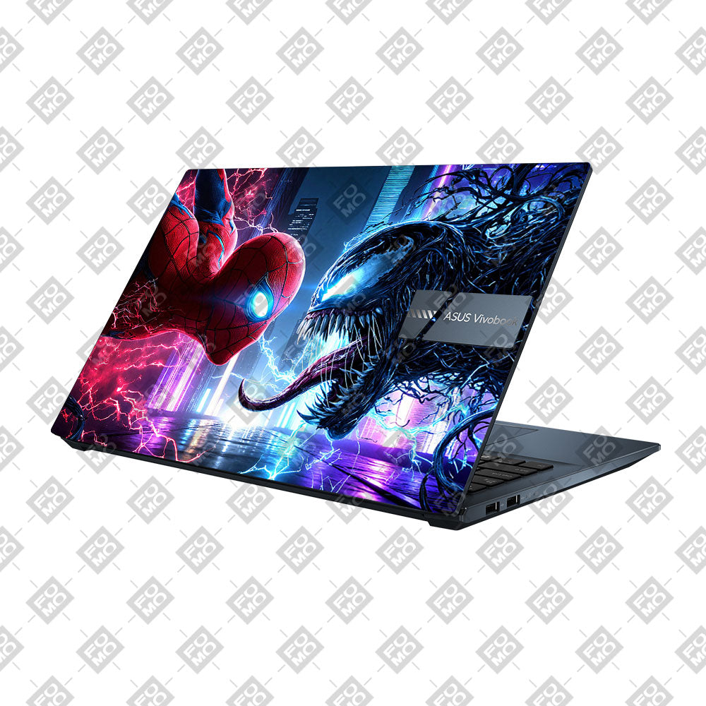 Spiderman vs Venom Showdown Asus Vivobook Pro 15 M6500QC & M6500QH Laptop Skin
