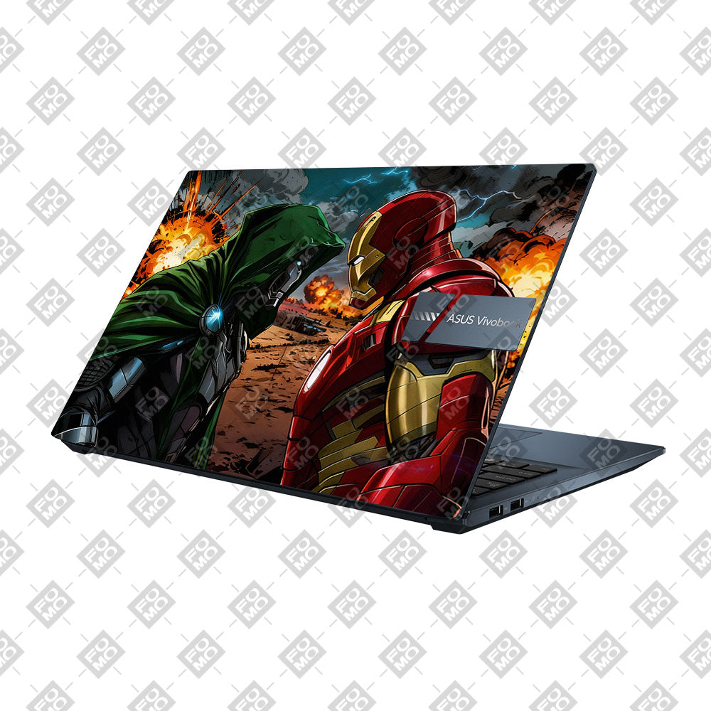 Iron Man vs Doom Asus Vivobook Pro 15 M6500QC & M6500QH Laptop Skin