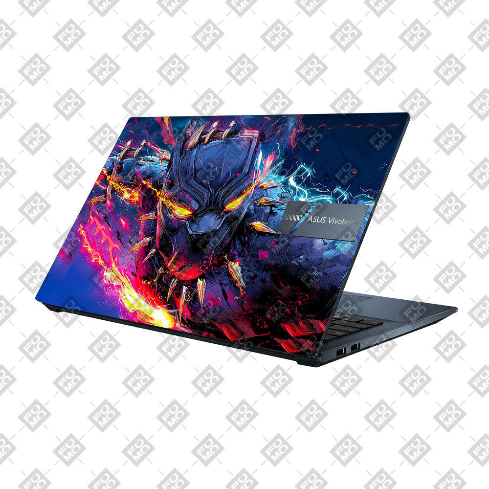 Vibranium Fury Wakandan Charge Asus Vivobook Pro 15 M6500QC & M6500QH Laptop Skin