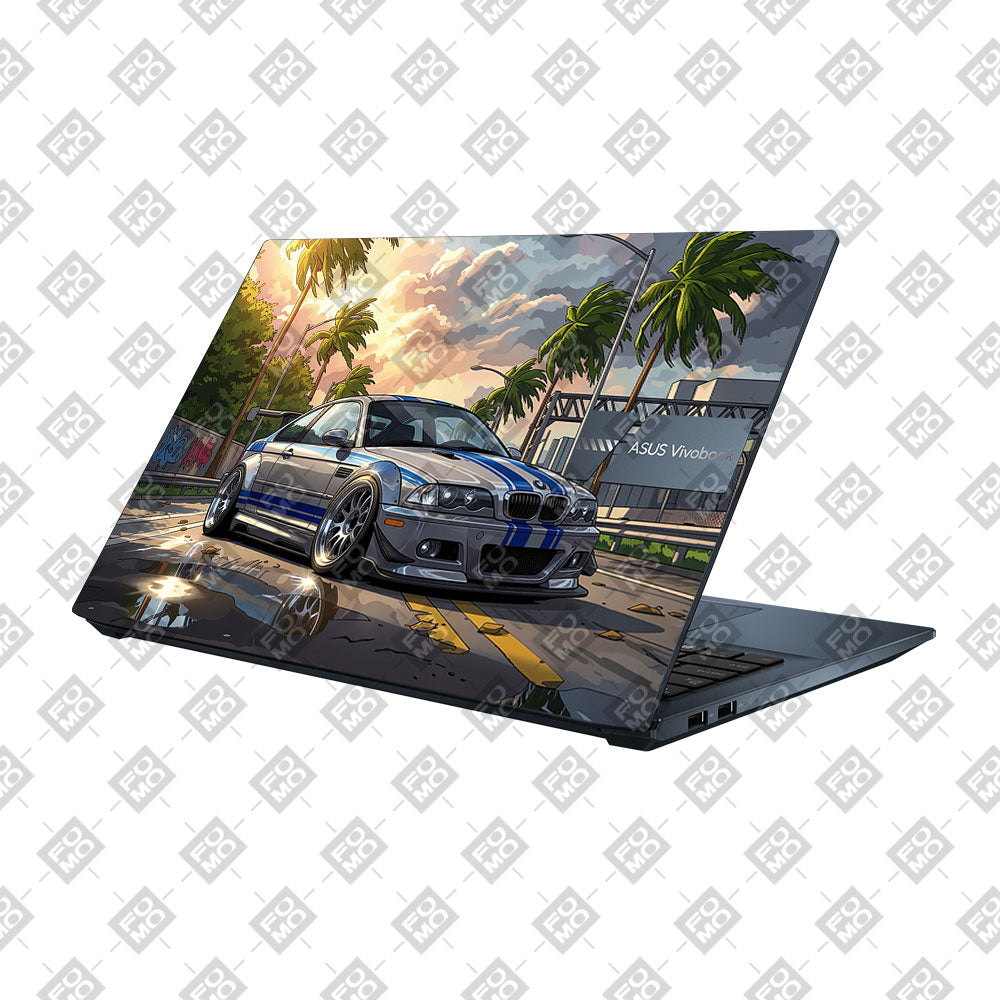 Street Icon BMW E46 Drift Legend Asus Vivobook Pro 15 M6500QC & M6500QH Laptop Skin