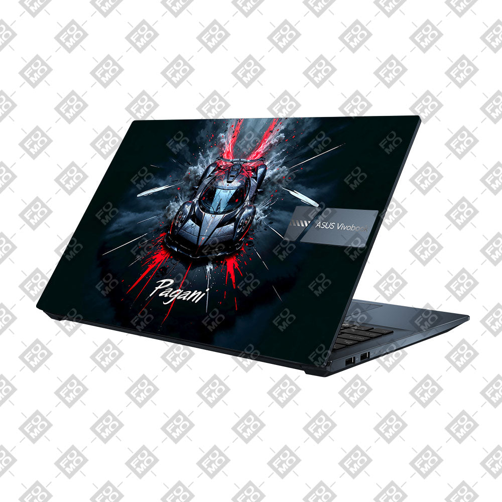 Pagani Midnight Impact Asus Vivobook Pro 15 M6500QC & M6500QH Laptop Skin