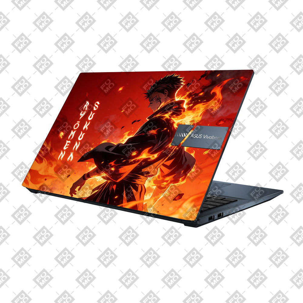 Ryomen Sukuna Lord of Curses Asus Vivobook Pro 15 M6500QC & M6500QH Laptop Skin