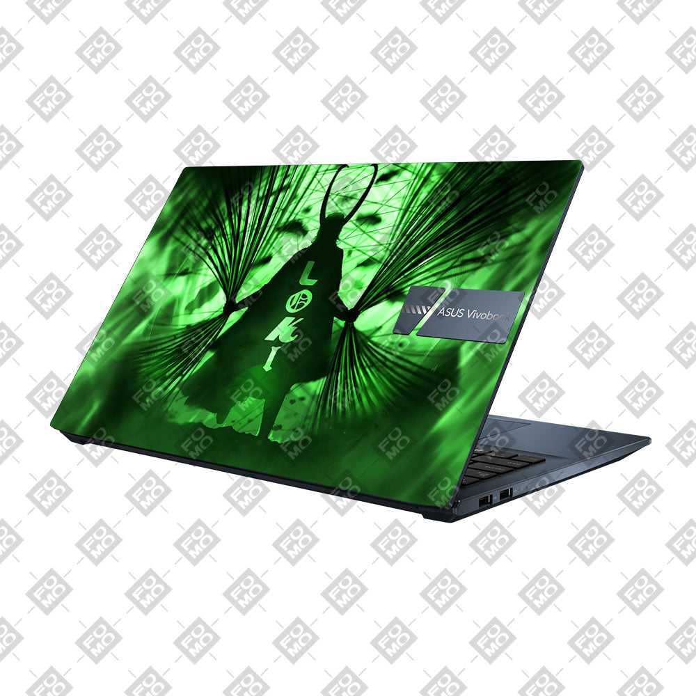 Loki's Green Aura Asus Vivobook Pro 15 M6500QC & M6500QH Laptop Skin