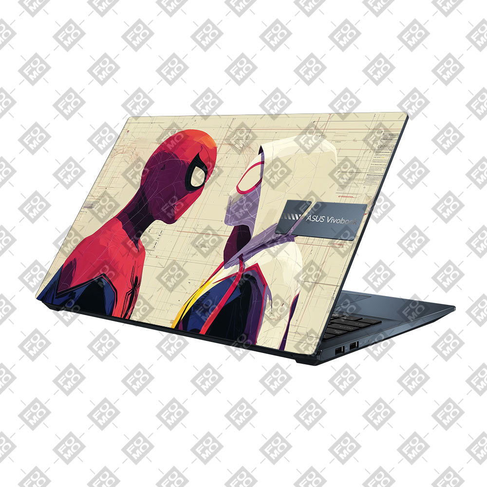 Spider Man X Spider Gwen Asus Vivobook Pro 15 M6500QC & M6500QH Laptop Skin