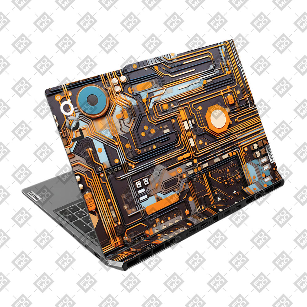 Copper Circuit Design Lenovo LOQ 2024, 2025 Laptop Skin