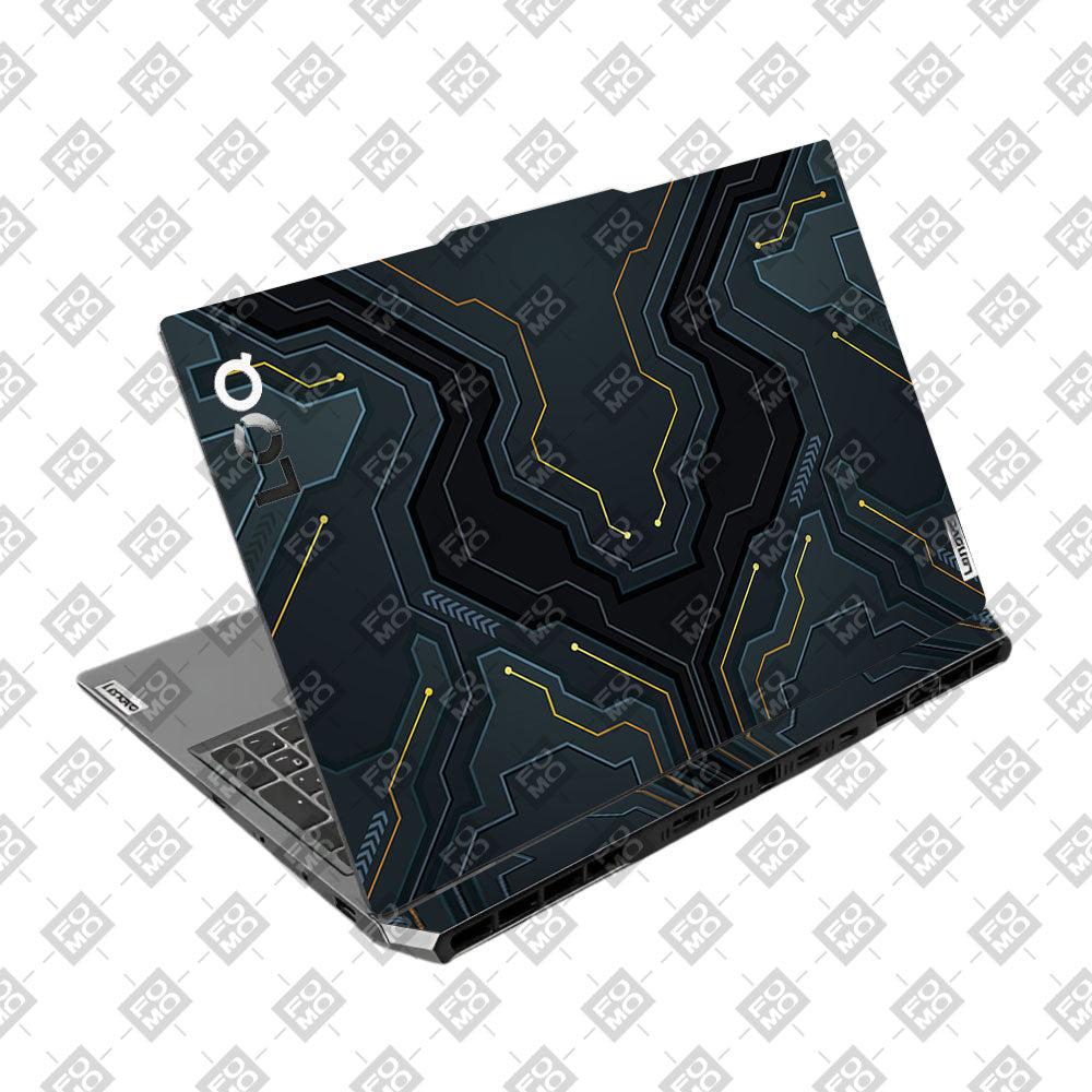 Futuristic Techno Lenovo LOQ 2024, 2025 Laptop Skin