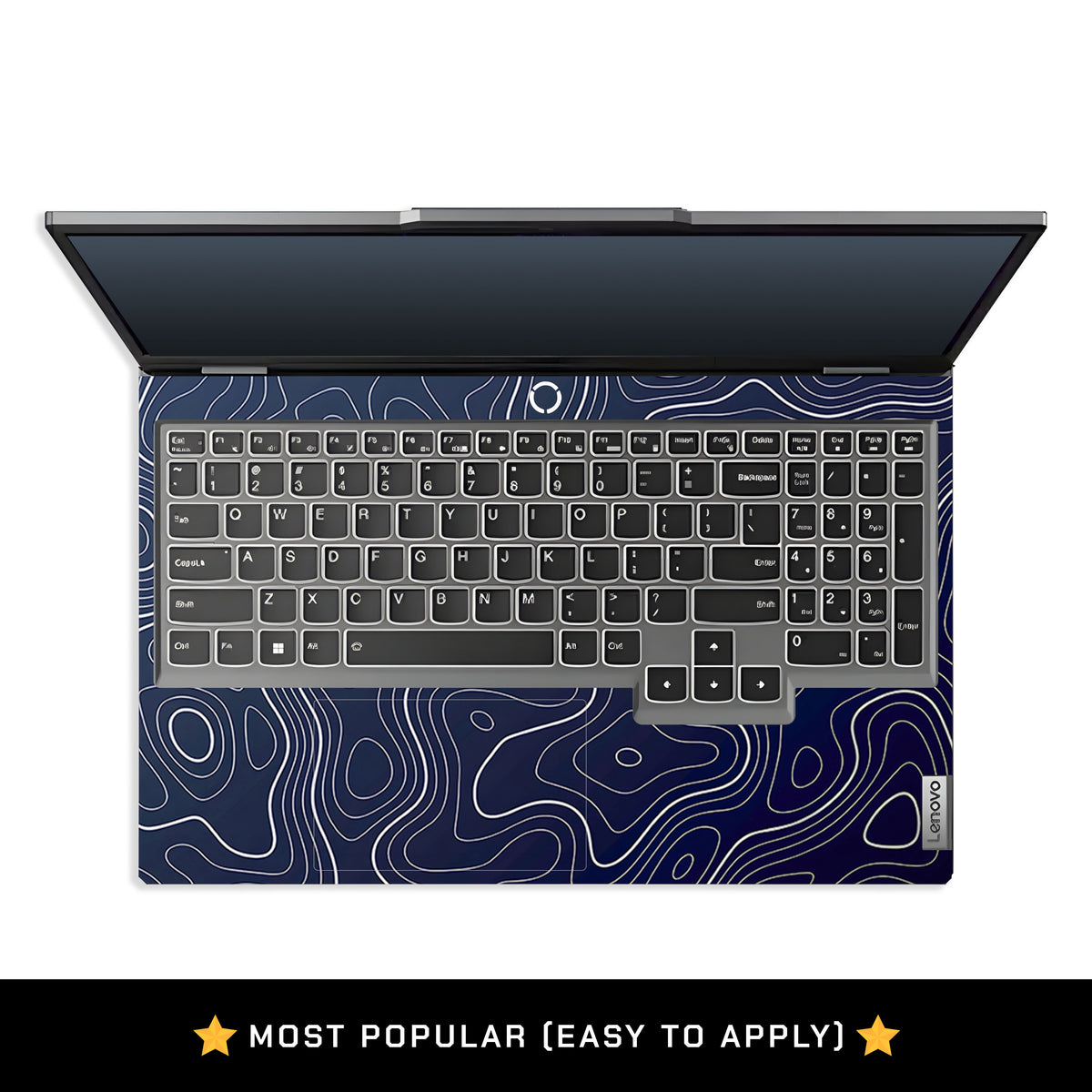 Fluid Lines Design Lenovo LOQ 2024, 2025 Laptop Skin