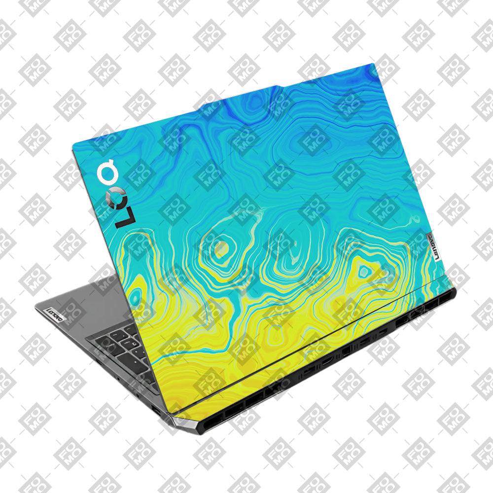 Ocean Gradient Waves Lenovo LOQ 2024, 2025 Laptop Skin