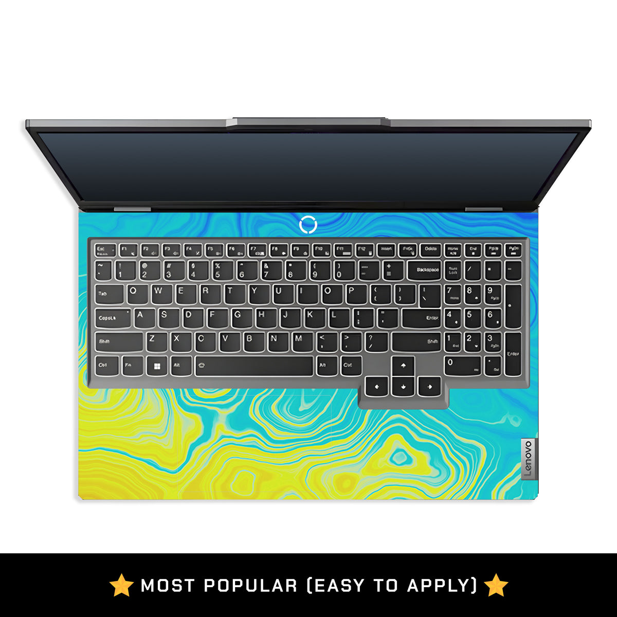 Ocean Gradient Waves Lenovo LOQ 2024, 2025 Laptop Skin