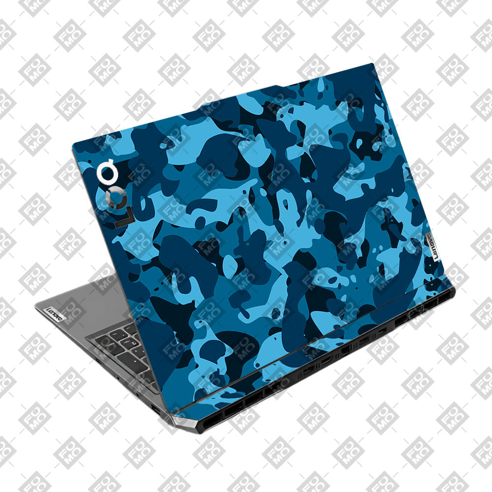 Deep Ocean Camo Lenovo LOQ 2024, 2025 Laptop Skin