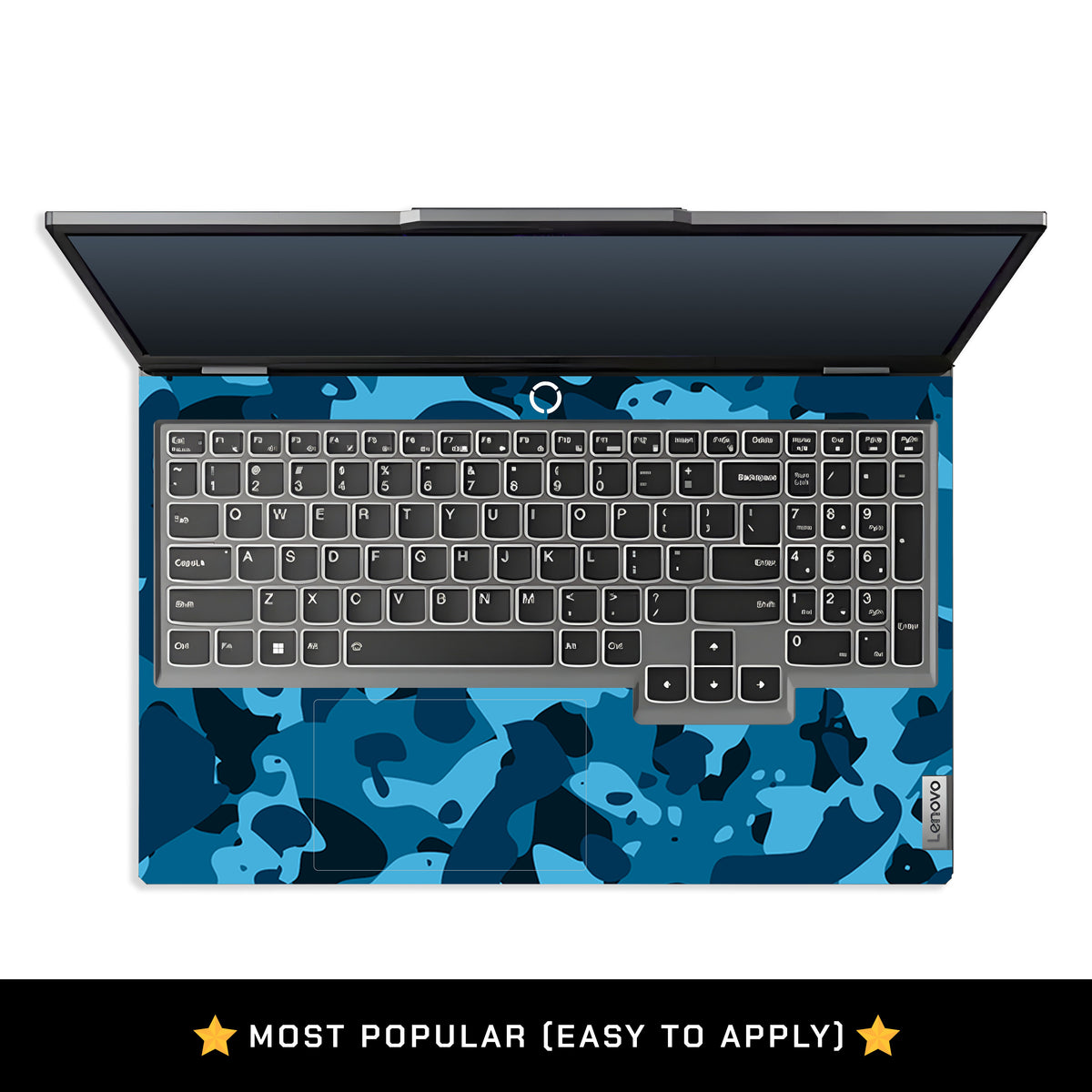 Deep Ocean Camo Lenovo LOQ 2024, 2025 Laptop Skin