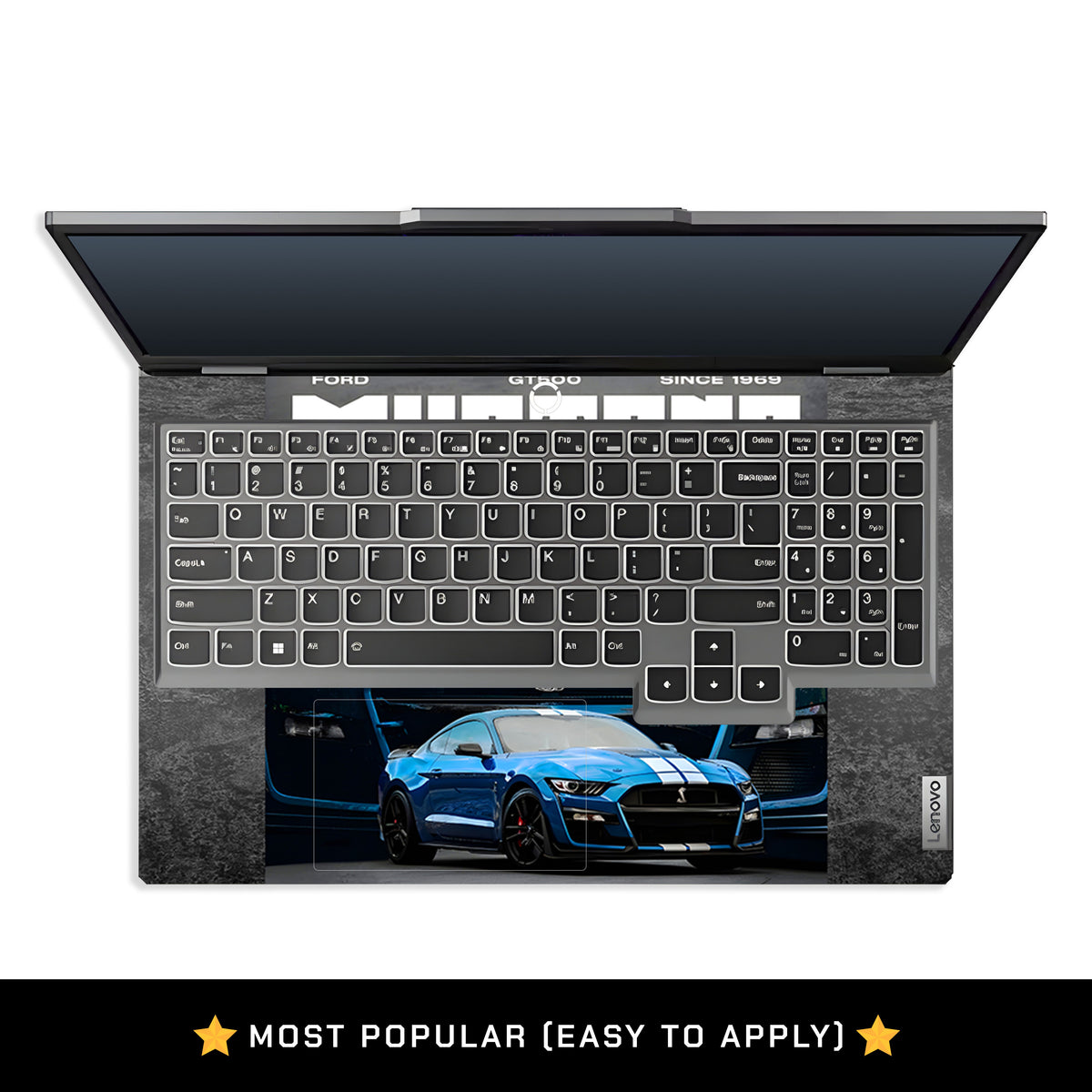 Racing Stripe Muscle Lenovo LOQ 2024, 2025 Laptop Skin
