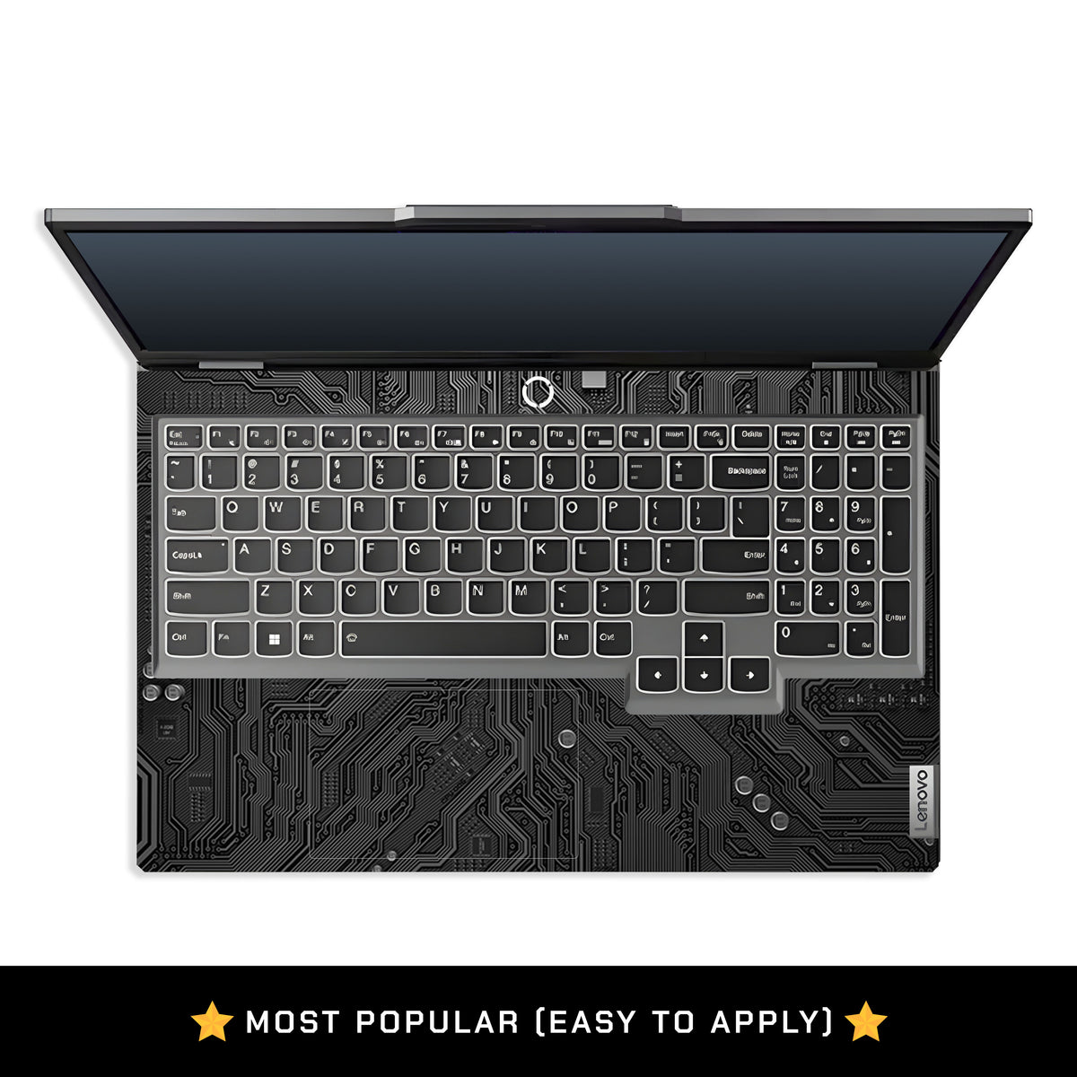 FOMO Circuit Dark Mode Lenovo LOQ 2024, 2025 Laptop Skin