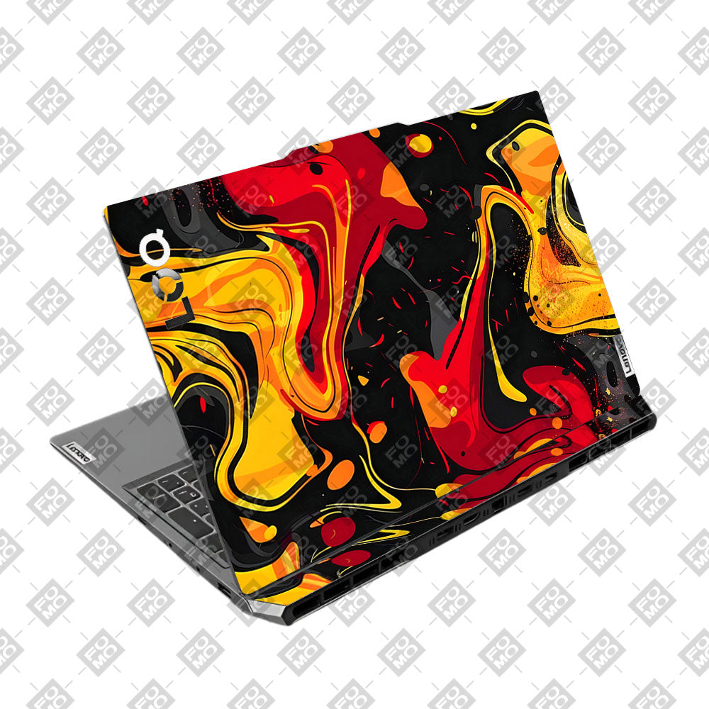 Lava Burst Lenovo LOQ 2024, 2025 Laptop Skin