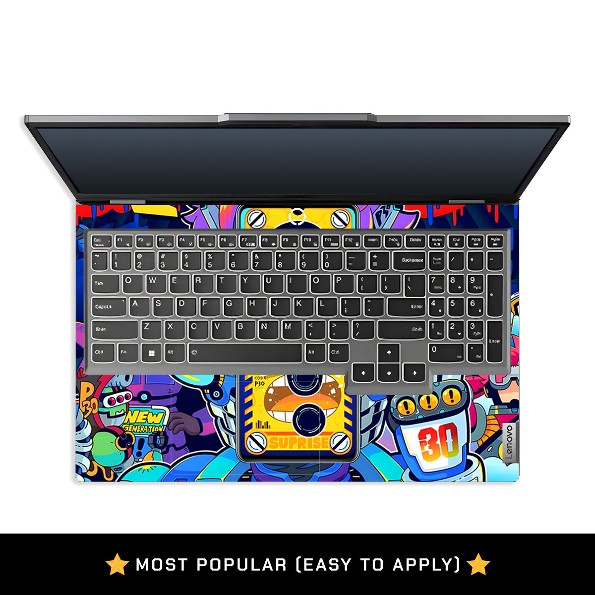 Futuristic Cyberpunk Vision Lenovo LOQ 2024, 2025 Laptop Skin