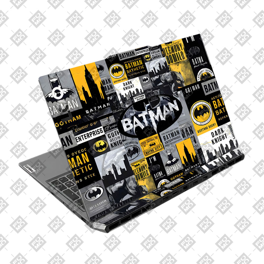 Dark Hero Collage Lenovo LOQ 2024, 2025 Laptop Skin