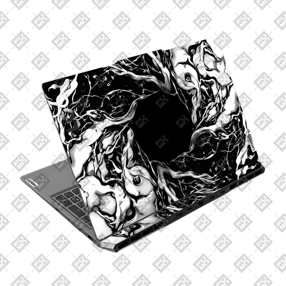 Spiderman Web Black Lenovo LOQ 2024, 2025 Laptop Skin
