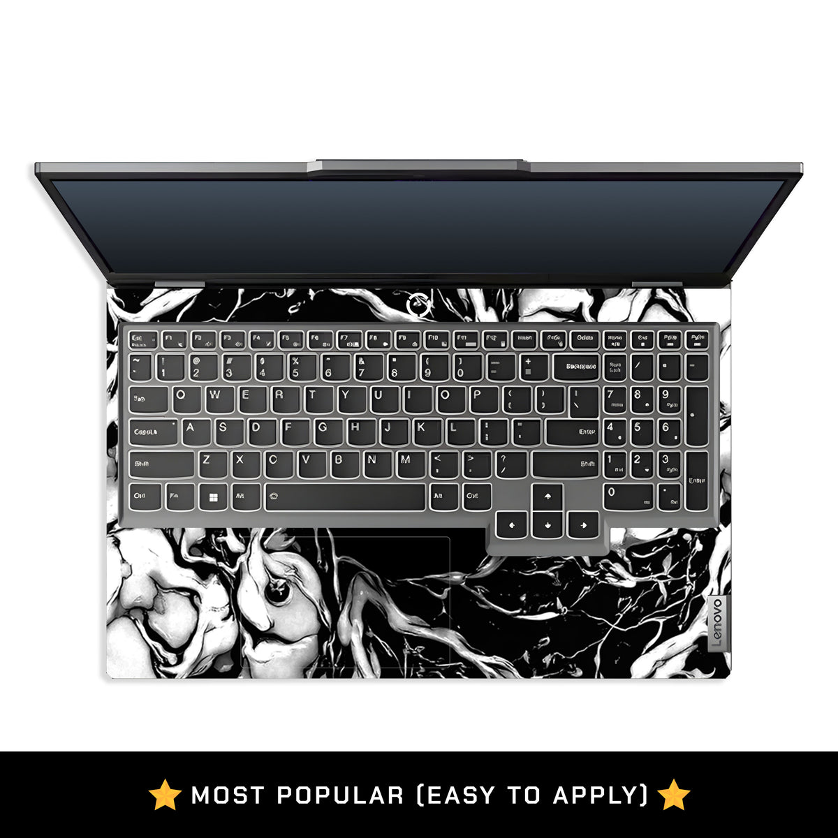 Black Web Hero Lenovo LOQ 2024, 2025 Laptop Skin
