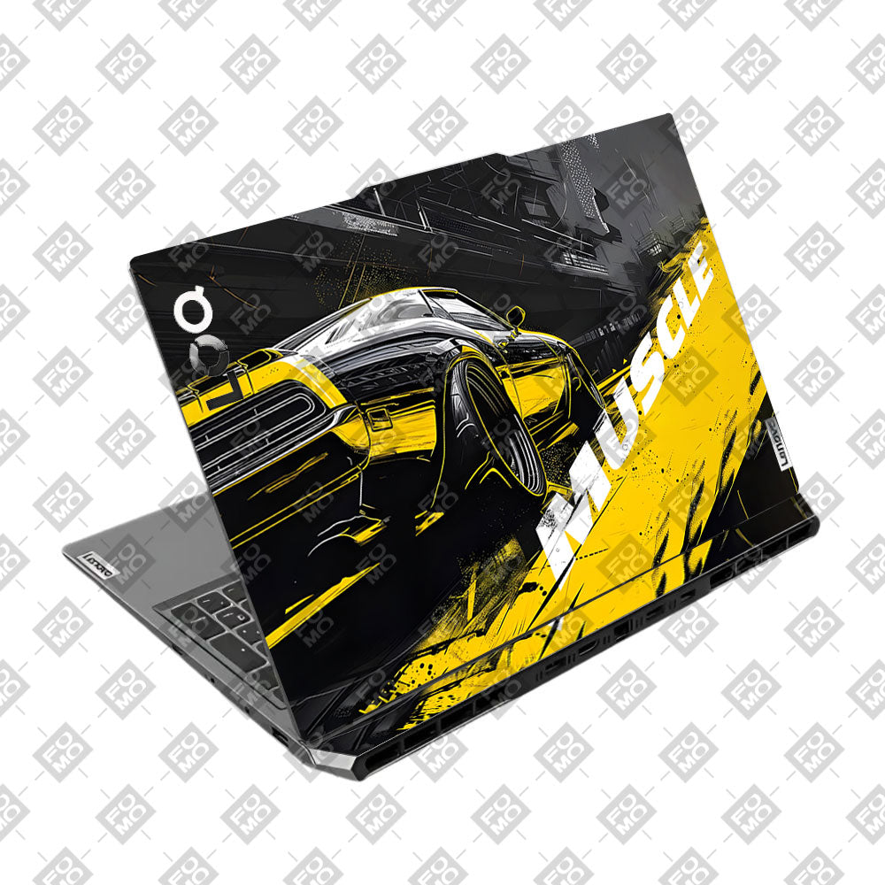 Black Muscle Lenovo LOQ 2024, 2025 Laptop Skin