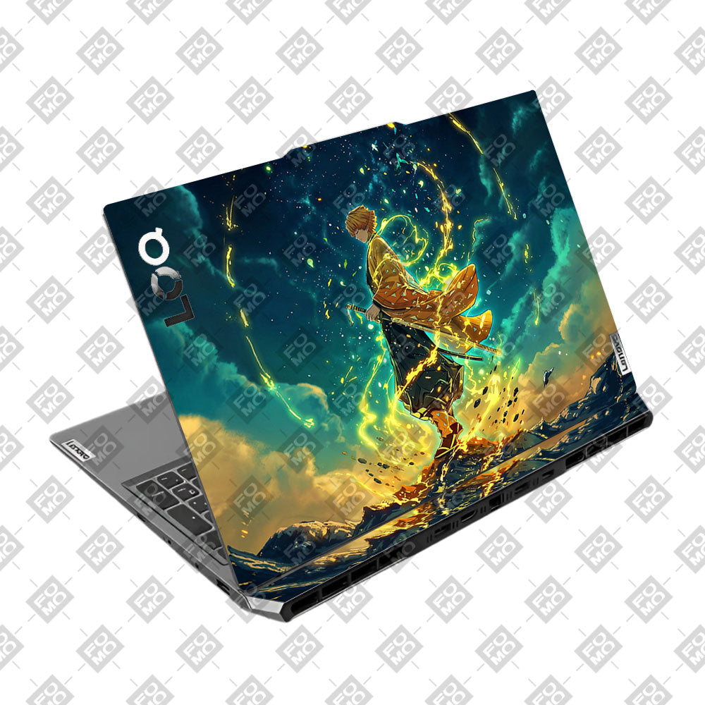 Zenitsu Thunder God Lenovo LOQ 2024, 2025 Laptop Skin