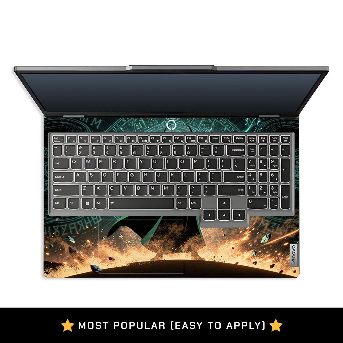 Neon Trickster God Lenovo LOQ 2024, 2025 Laptop Skin