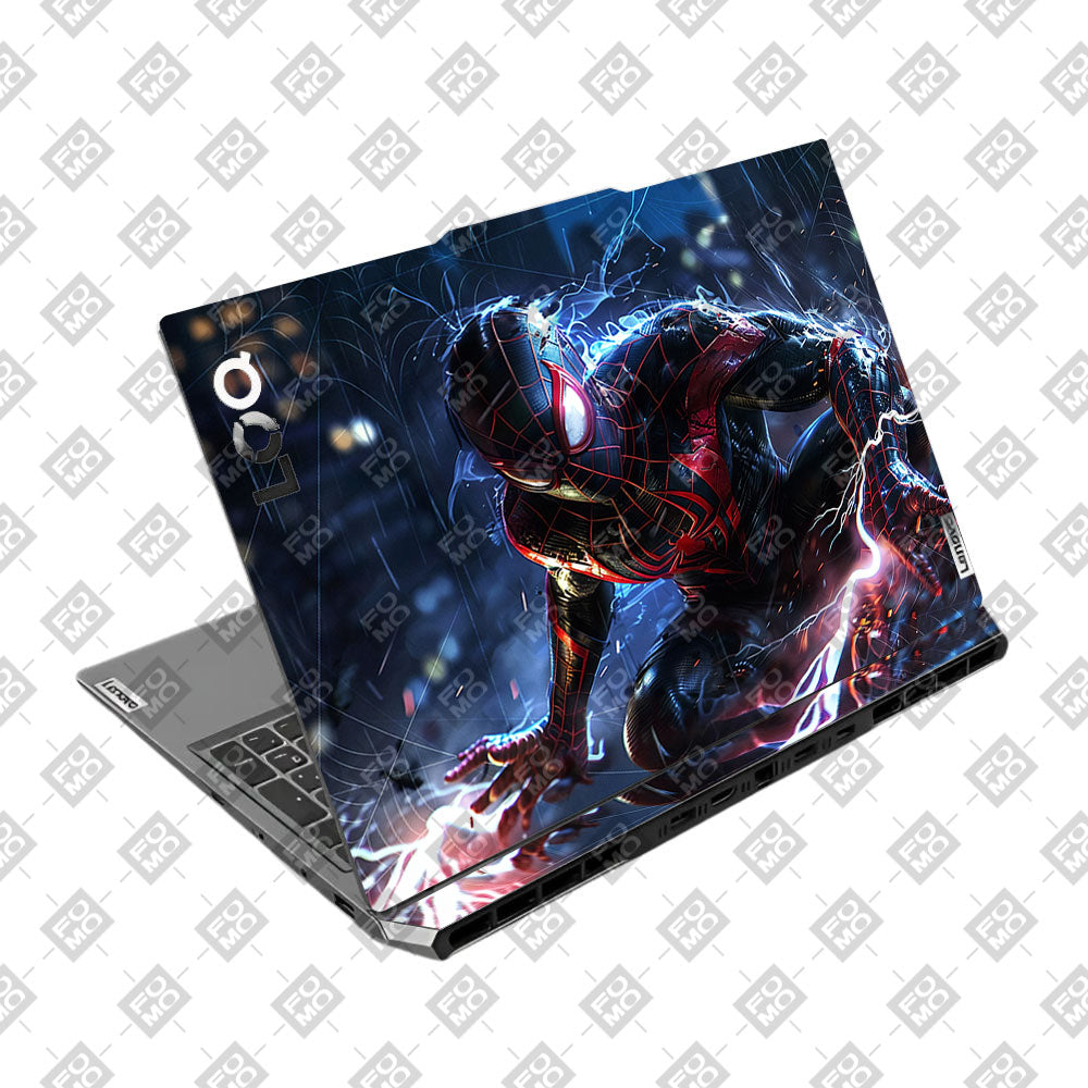 Neon Web Hero Lenovo LOQ 2024, 2025 Laptop Skin