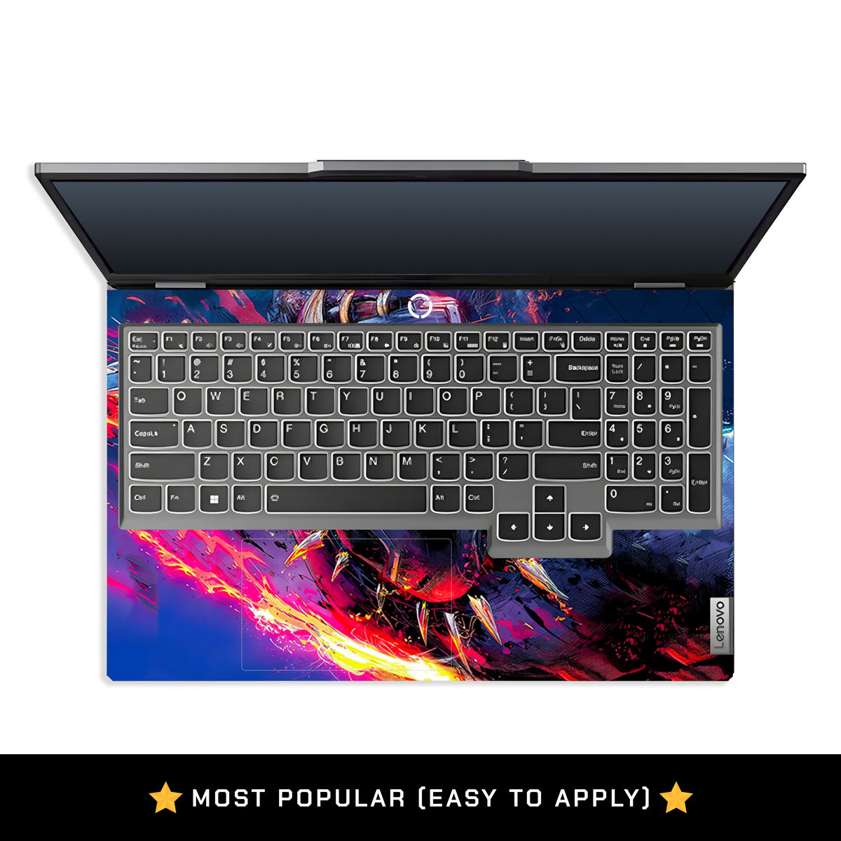 Vibranium Fury Wakandan Charge Lenovo LOQ 2024, 2025 Laptop Skin