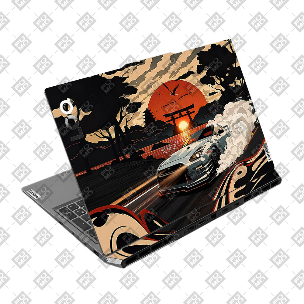 Samurai Rising Sun GTR Lenovo LOQ 2024, 2025 Laptop Skin