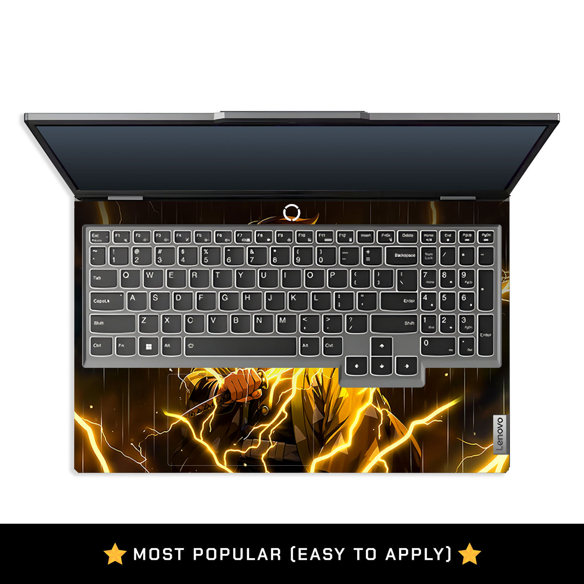 Thunder Soul Lightning Zenitsu Lenovo LOQ 2024, 2025 Laptop Skin