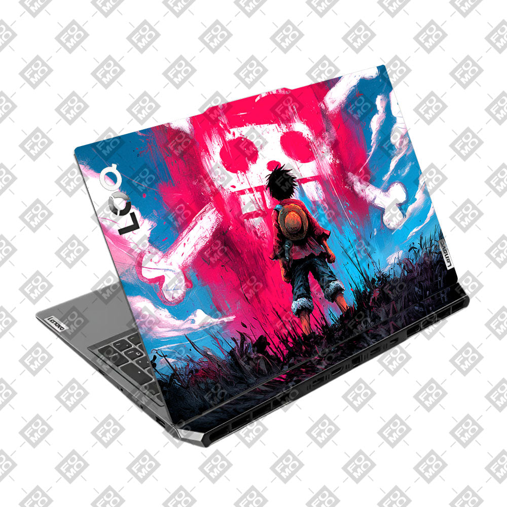 Anime Pirate Graffiti Lenovo LOQ 2024, 2025 Laptop Skin