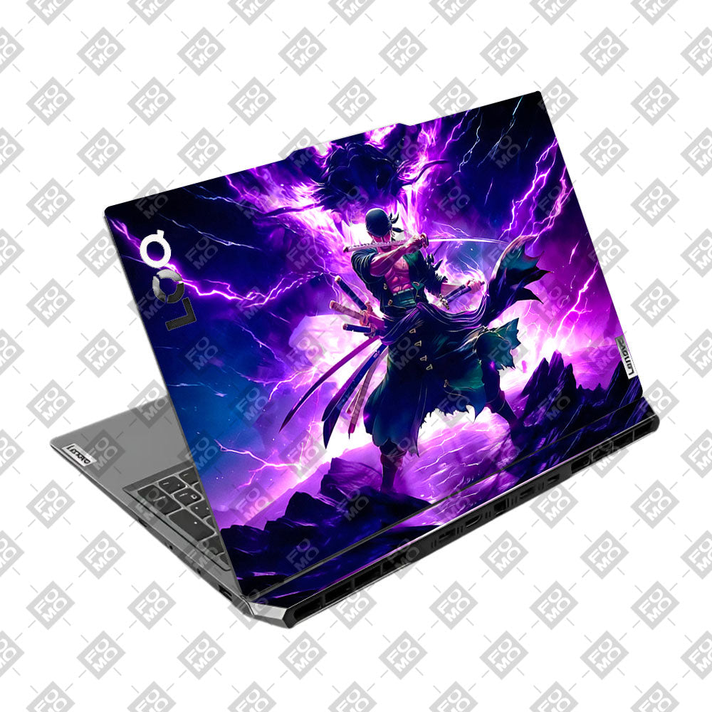 Dark Anime Swordsman Lenovo LOQ 2024, 2025 Laptop Skin