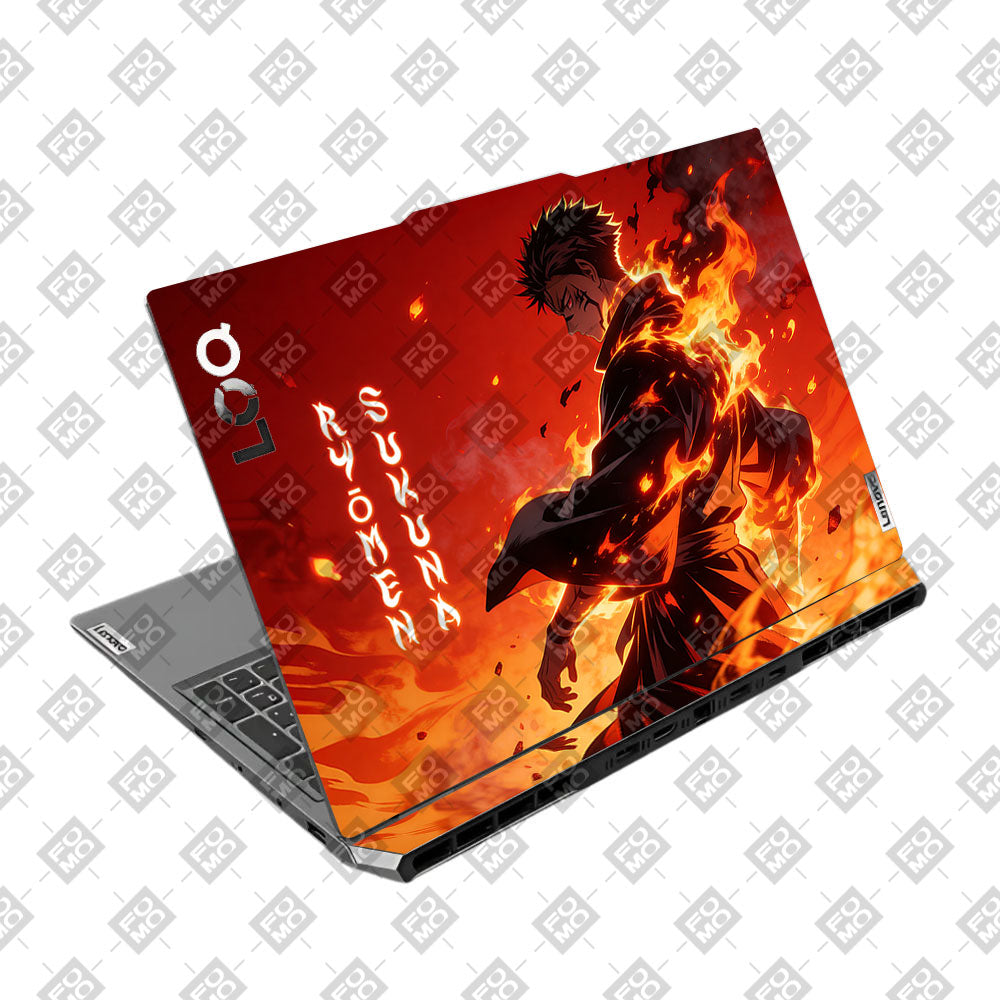 Anime Curse Demon Lenovo LOQ 2024, 2025 Laptop Skin