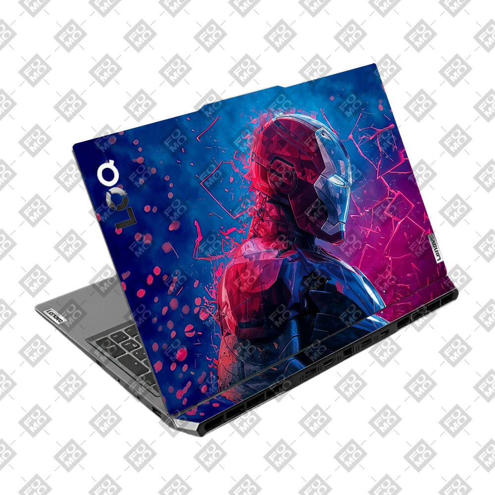 Neon Armored Hero Lenovo LOQ 2024, 2025 Laptop Skin