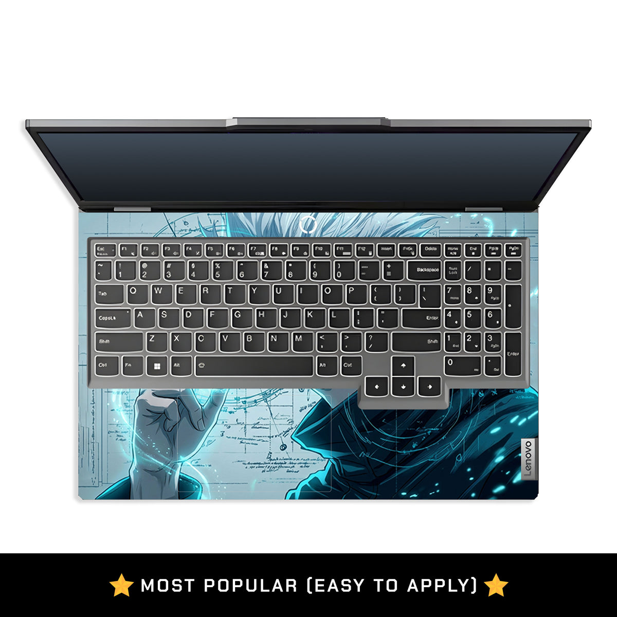 Anime Sorcerer Power Lenovo LOQ 2024, 2025 Laptop Skin