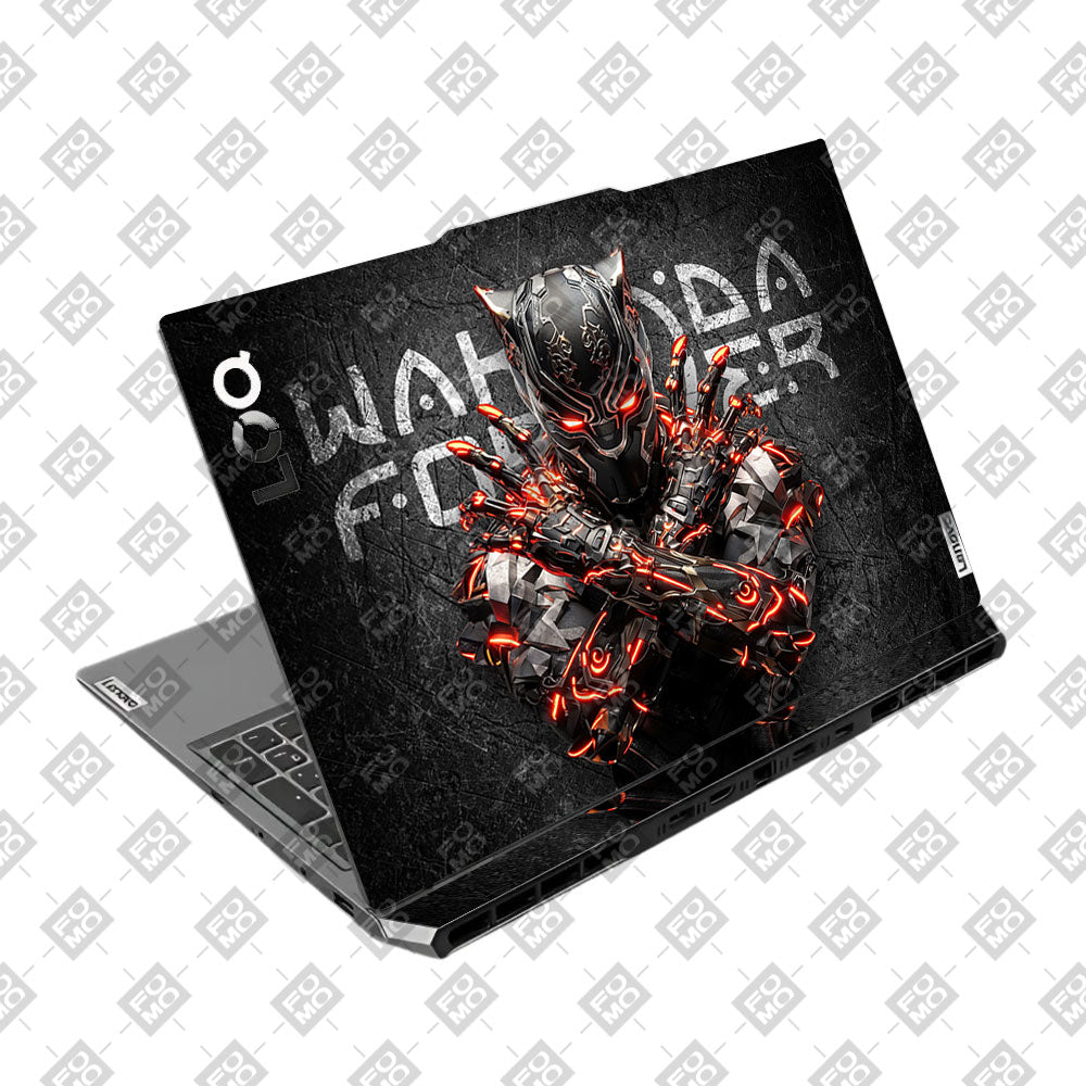Glowing Feline Hero Lenovo LOQ 2024, 2025 Laptop Skin