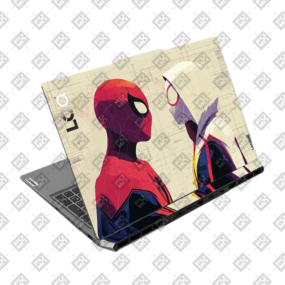 Spider Man X Spider Gwen Lenovo LOQ 2024, 2025 Laptop Skin