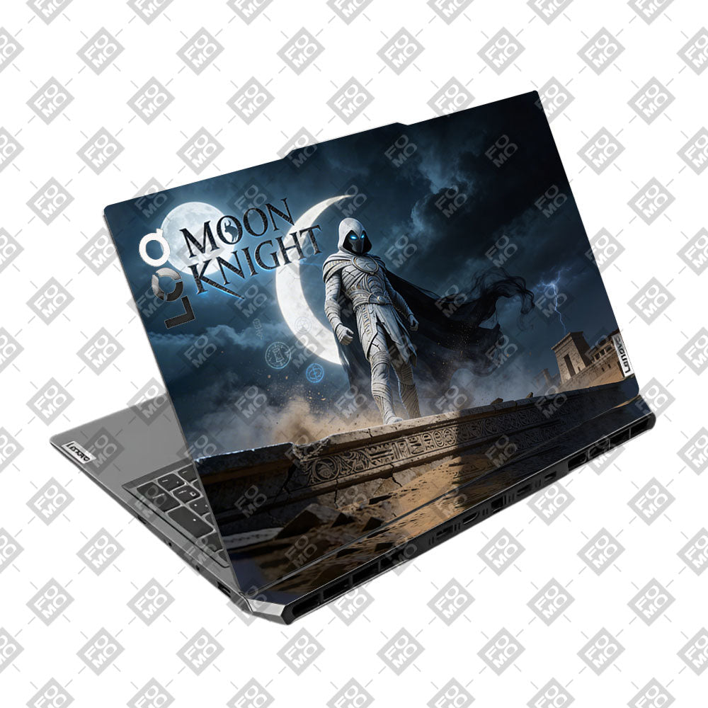 White Moon Vigilante Lenovo LOQ 2024, 2025 Laptop Skin