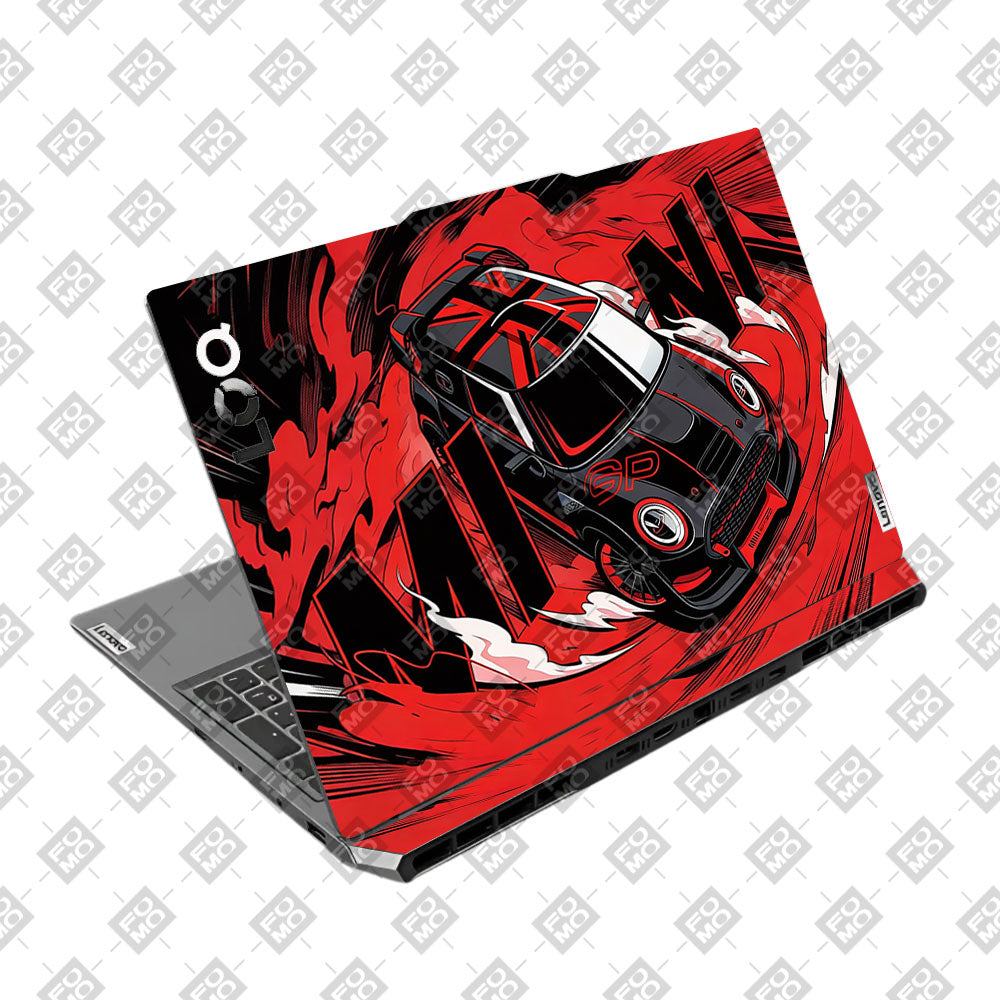 Retro Compact Car Lenovo LOQ 2024, 2025 Laptop Skin