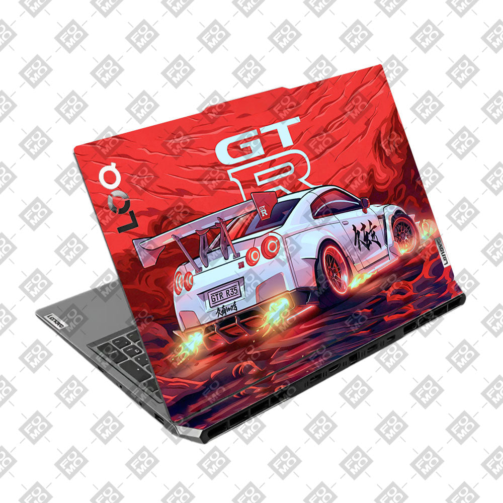 Nissan GTR Turbo Performance Edition Lenovo LOQ 2024, 2025 Laptop Skin