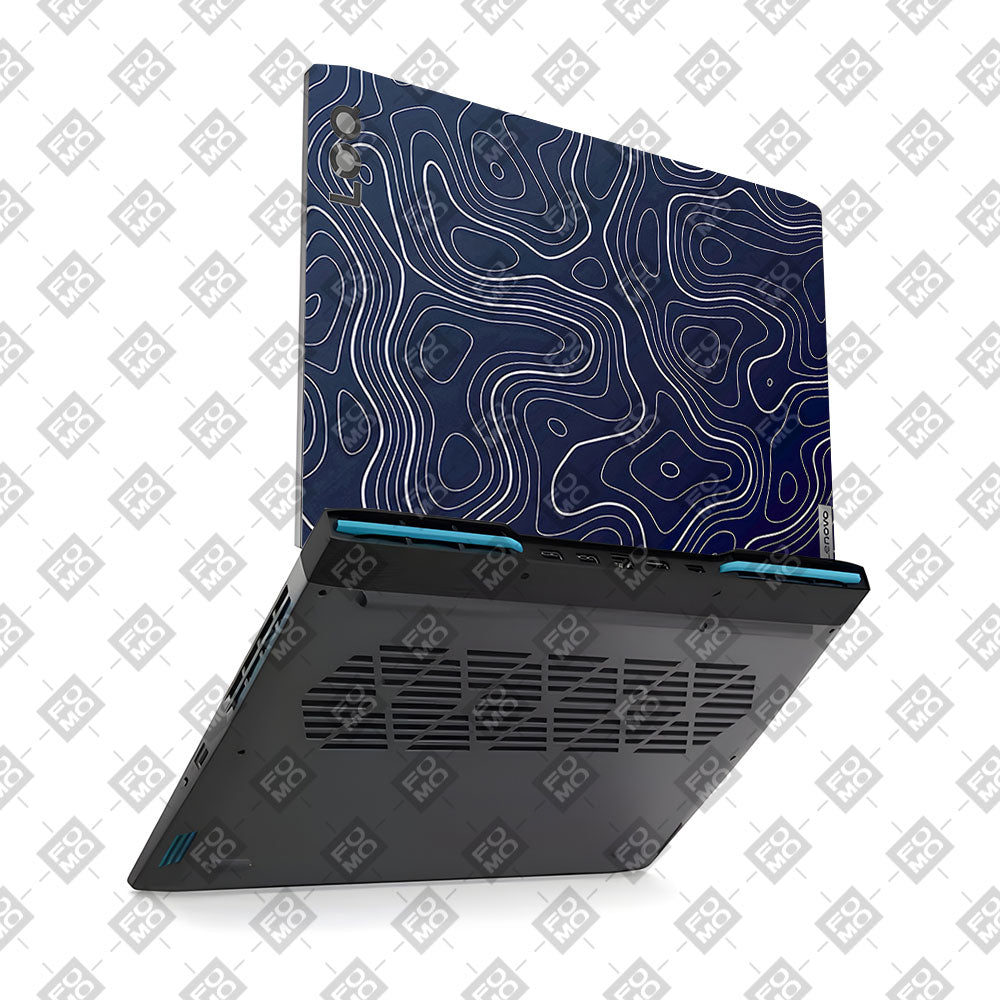 Fluid Lines Design Lenovo LOQ 2023 15IRH8, 15APH8  3D Laptop Skin