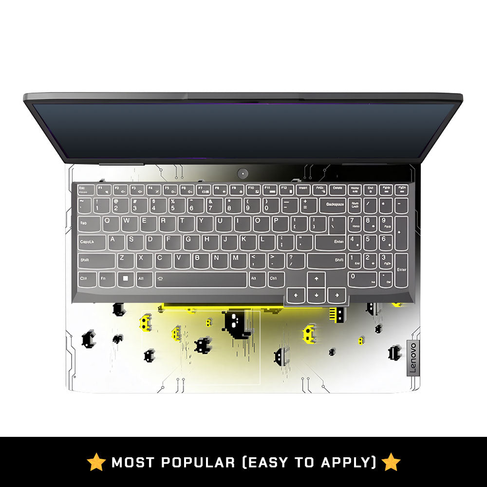 Testing Under Attack Lenovo LOQ 2023 15IRH8, 15APH8  3D Laptop Skin