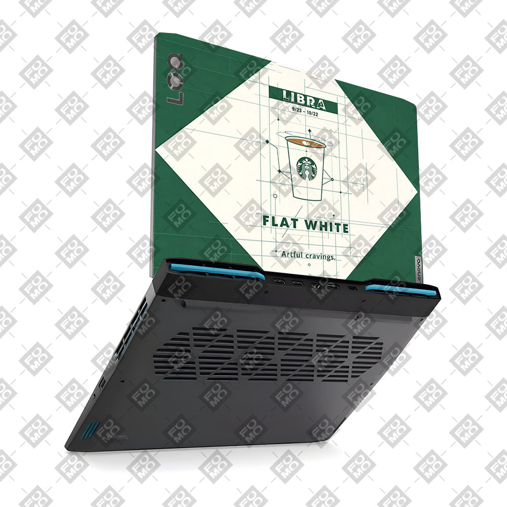 Libra Flat White Lenovo LOQ 2023 15IRH8, 15APH8  3D Laptop Skin